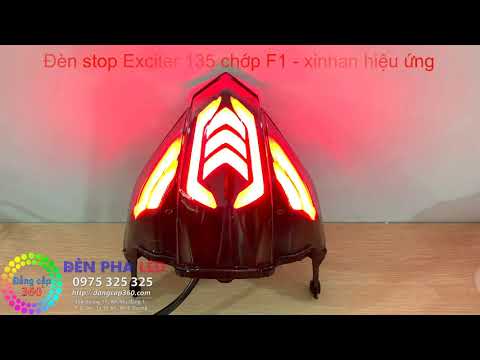 Video [Khuyến mãi 649k] mẫu 2020 - Đèn hậu ex135 tích hợp... - youtube