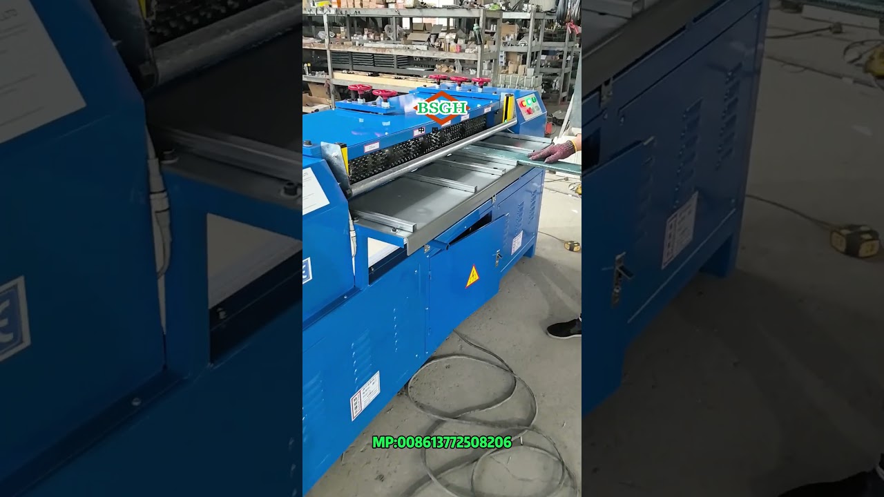 How To Recycle Aluminum Copper Radiators | Highly Practical AC Radiator Separator Machine