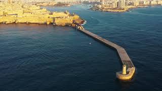 €1 million Infrastructure Malta project to repair Grand Harbour Breakwater