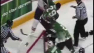 Jesse Joensuu vs Dean Arsene 3/15/09