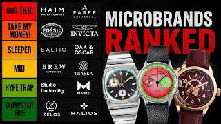 I Brutally Ranked 55 Microbrands (Some Got DESTROYED)