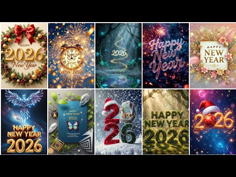 Beautiful Happy New Year 2026 Photos Dp Wallpaper Happy New Year Photo Images Pictures Of 2026 