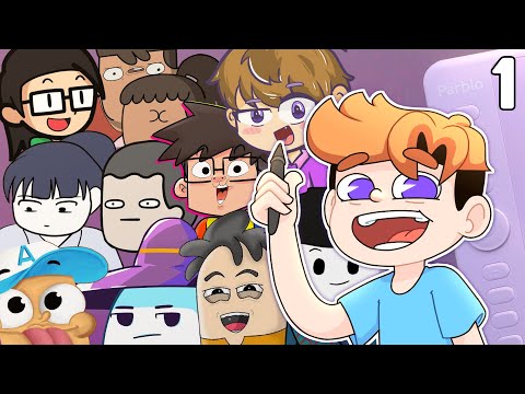 Art Style Challage - Animasi Indo edition! pt 1 (Parblo Intangbo M Tablet Review)