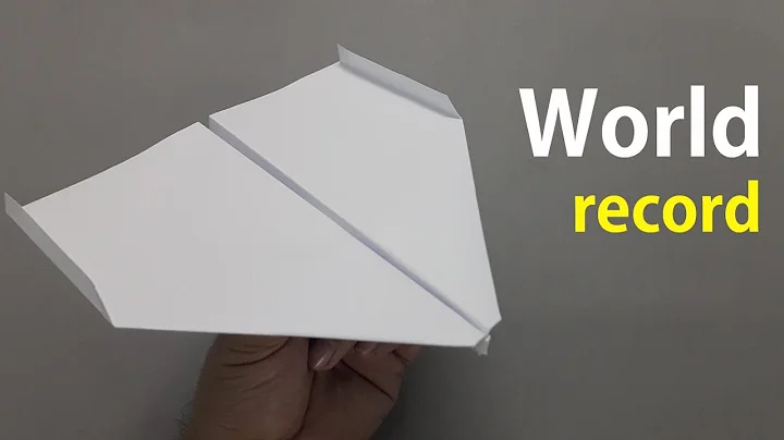 How to fold the world record paper airplane - DayDayNews