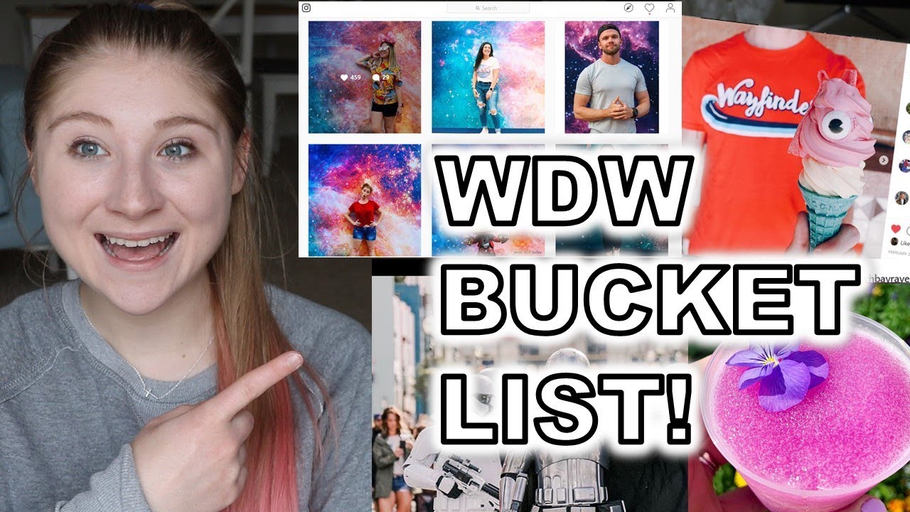DISNEY WORLD BUCKET LIST! WDW VACATION PLANNING | OLIVIA SIMONE