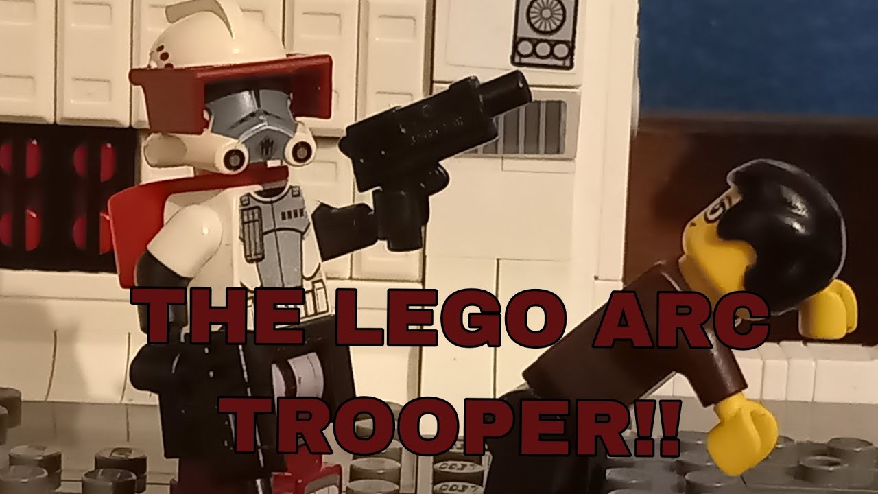 The lego ARC trooper-Rancor Battalion