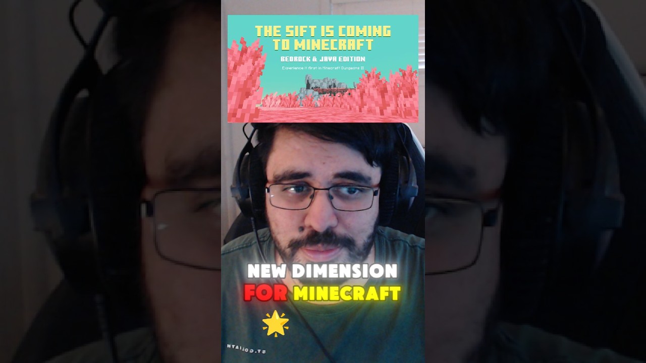 NEW DIMENSION! wdyt? #minecraft #minecraftupdate #minecraftnews #minecraftedit #minecraftlive