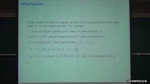 Jongyook Park (USTC) /Bounds on eigenvalues for distance-regular graphs./ 2014-01-23