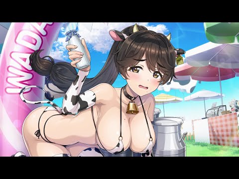 ◤ドルウェブ◢ 新登場ドルフィン予告PV『山葉由芽（牛柄ビキニ）』CV:原田彩楓 さん - YouTube