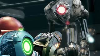 Metroid Dread - Artaria Broken Emmi Cutscene Stun And Slide Under When Stunned Escape Gameplay