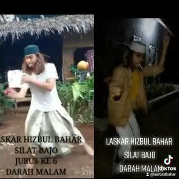 silat bajo akang bahar  dan habib Bahar