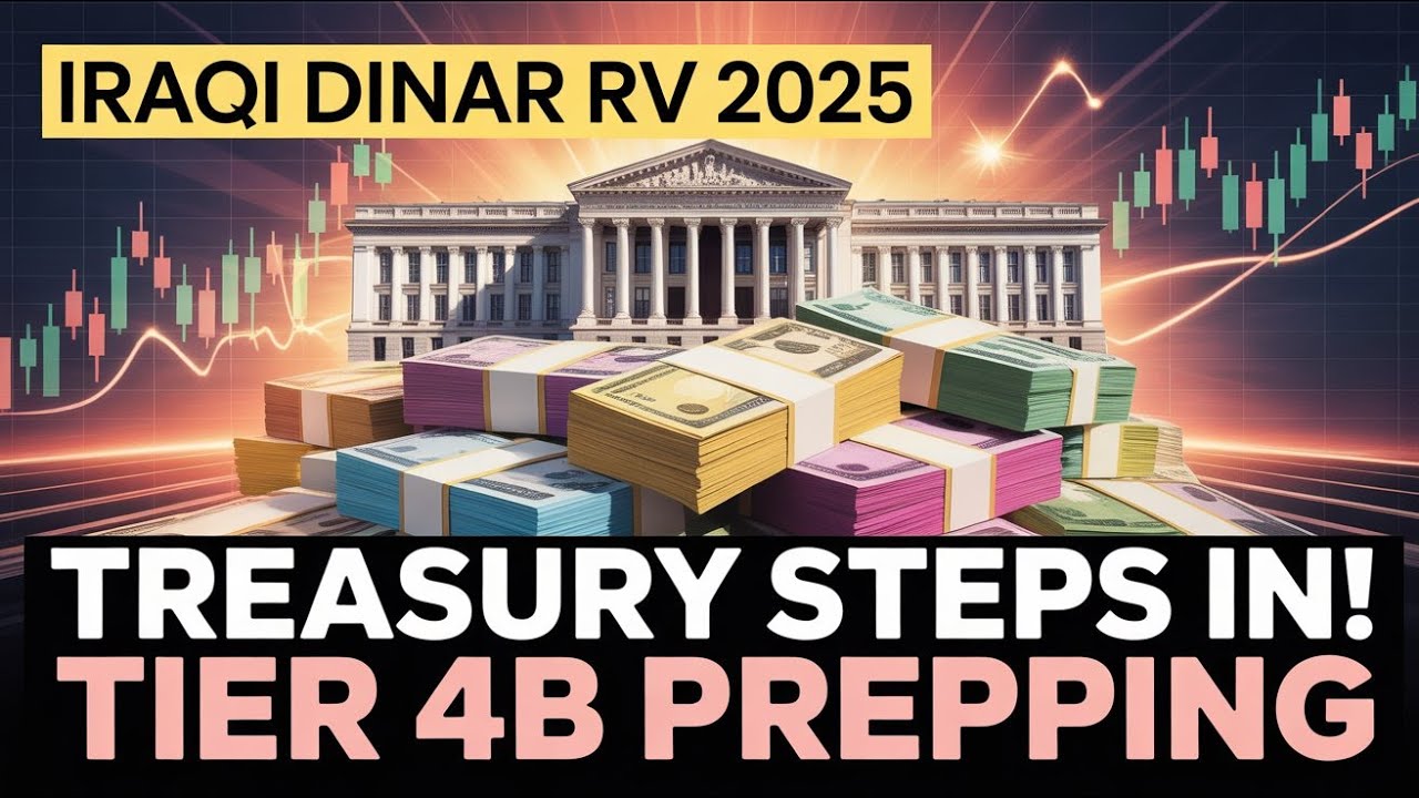 🚨 URGENT! Iraqi Dinar RV 2025: Treasury & Tier 4B Activation? 🚀