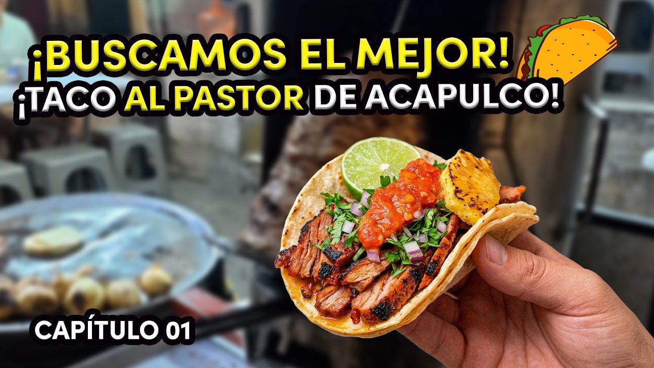 ¿EL MEJOR PASTOR DE ACAPULCO? 🌮 | Tour de Tacos Ep.01 | Nickel