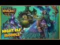 Night Elf Models  - Side by Side Comparison | Warcraft 3 Reforged Beta