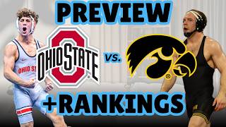Ohio State vs Iowa Wrestling Preview | Rankings & Picks at Every Weight