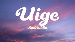 Sadraddin-«Уйге» (Uige).Олай болмайды 🎵❤️#music #karaoke