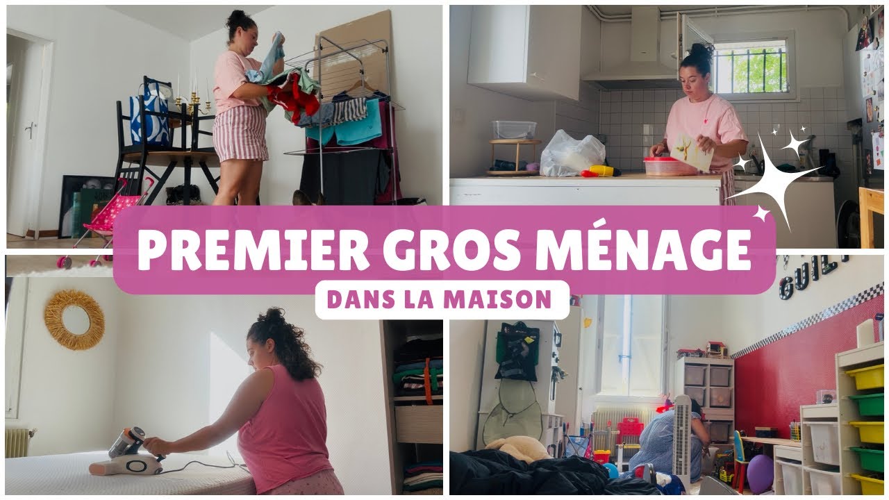 PREMIER GROS MÉNAGE DANS LA MAISON + découverte de la marque JIGOO ✨