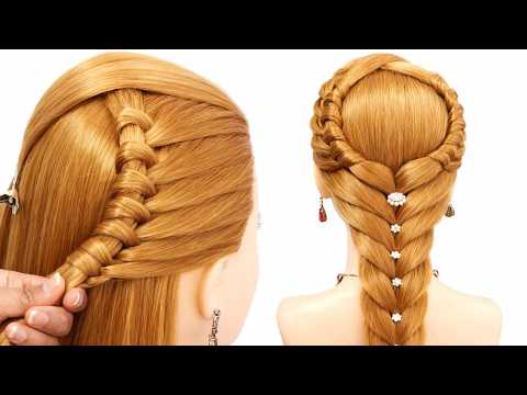 Very Easy & Trendy Hairstyle - Simple Hairstyle |New Hairstyle For Girls| Hairstyle for Party