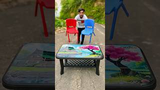Plastic Duita 2 Seaterr Chair and Table set Unboxing Ohh WOW😍