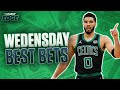 Wednesdays best bets nba playoff bets  mlb picks  props  the early edge