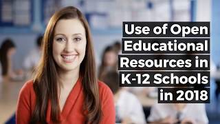 Use of Open Educational Resources in K-12 Schools in 2018