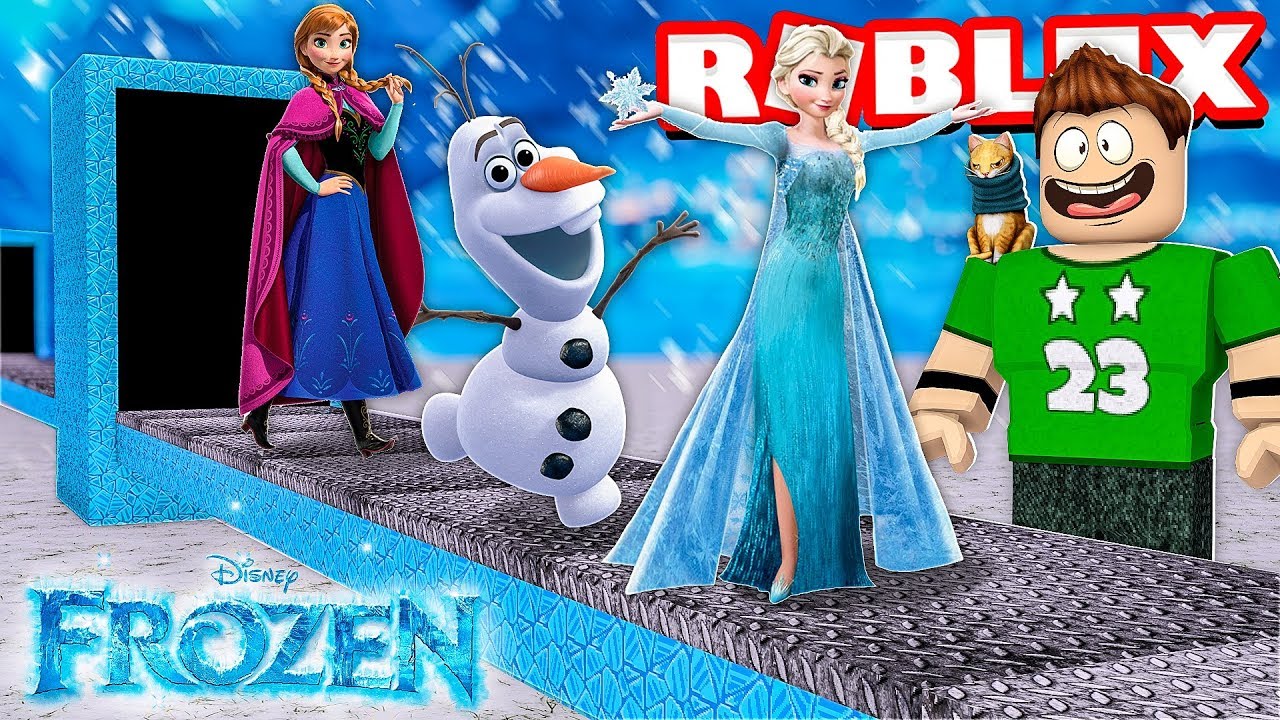 Mi PROPIA FABRICA de FROZEN 2 en ROBLOX !! YouTube