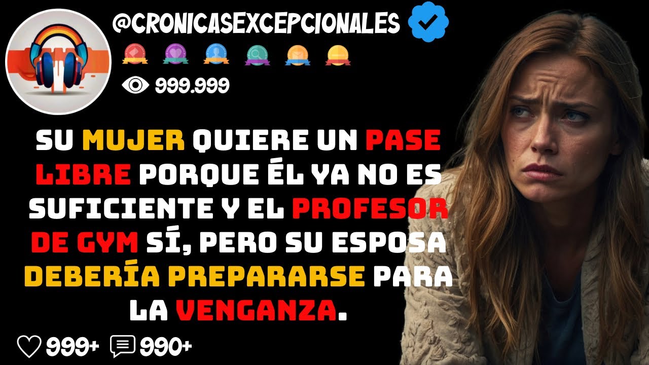 Su MUJER Quiere un Pase LIBRE Porque ÉL Ya no es SUFICIENTE y El PROFESOR de GYM Sí, Pero su ESPO...