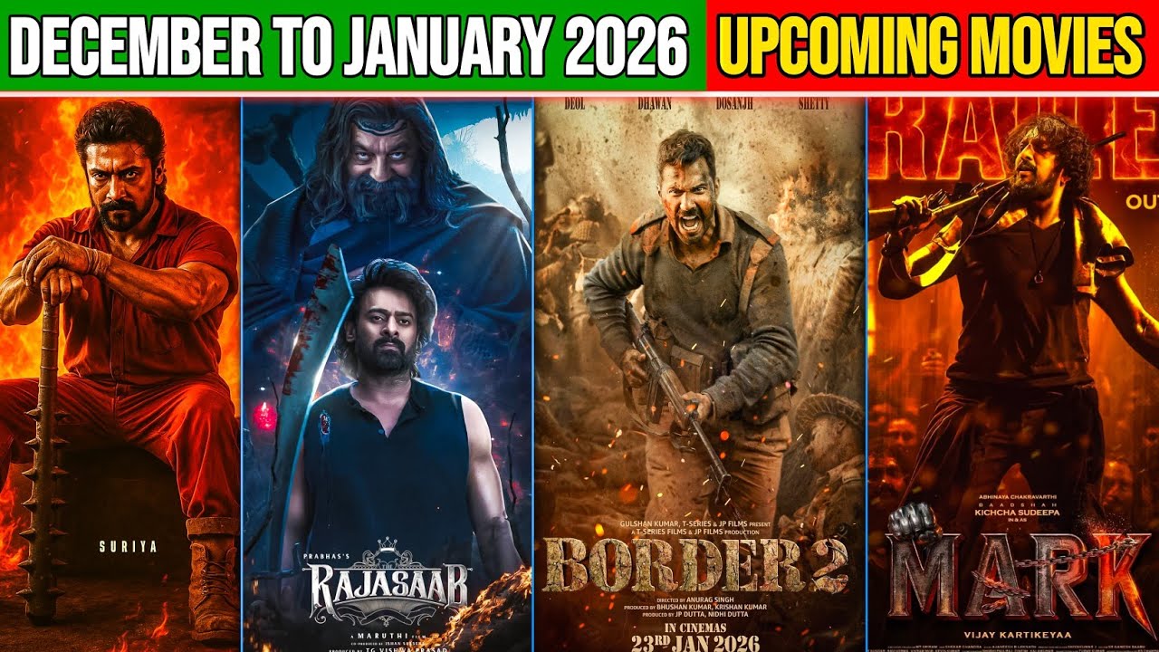 Top 15 Biggest Indian Movies December 2025 – January 2026 | Bollywood ...