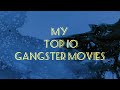 My Top 10 Gangster Movies #bluraycollection#mancave#4k#hometheater#physicalmedia#videogames#movies