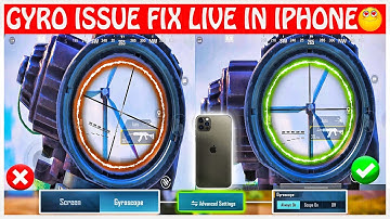 HOW TO FIX GYRO ISSUE IN IPHONE | IPHONE GYRO NOT WORK PROPER IN BGMI | WITH #WINDBLASTER-PART-11