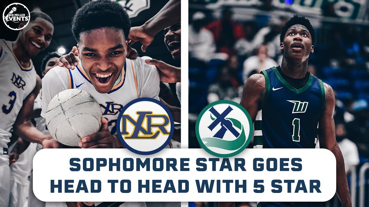 NLR vs LRCA goes to the wire | Sophomore Elijah Bryant battles 5 star Arkansas commit JJ Andrews