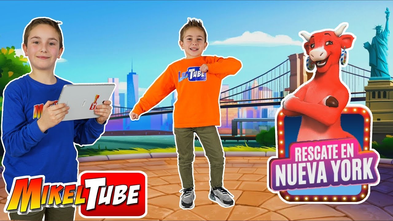 Mikel y Leo descubren las novedades de La Vaca Dance Rescate en Nueva