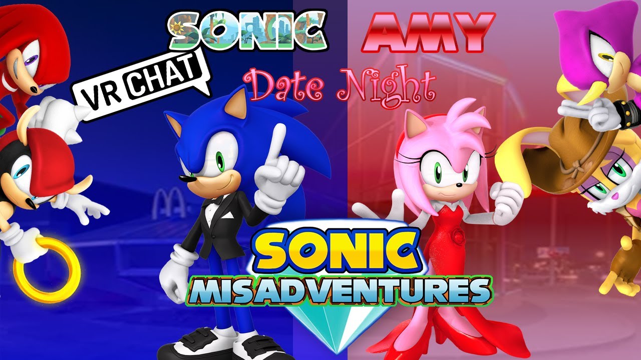 Sonic VRChat Misadventures | Sonic & Amy's 1st Date!?