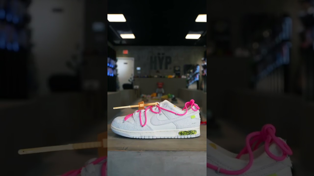 Nike x Off-White Dunk Low Lot 17 of 50👌😍