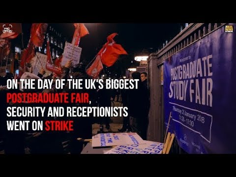 IWGB University of London outsourcing protest