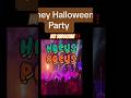 Disney Halloween Party #halloween #disneyworld