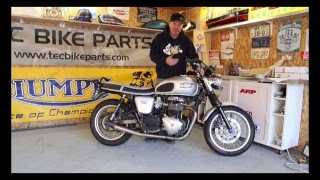 Part One - Building a Street Tracker/Flat Tracker Triumph Bonneville