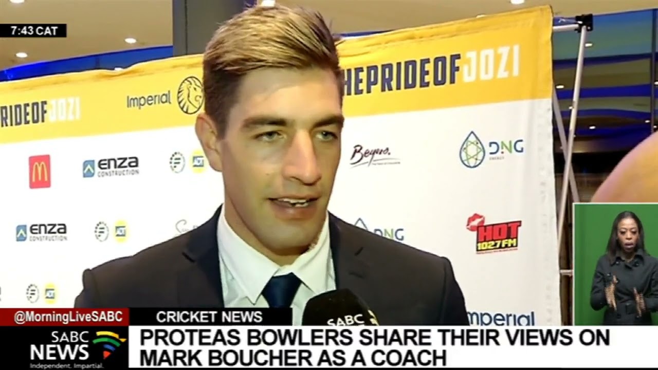 Proteas bowlers share their views Mark Boucher as a coach