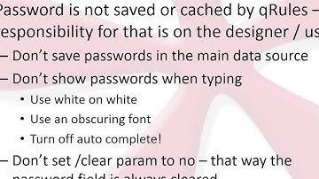 InfoPath: qRules Training - Day 3