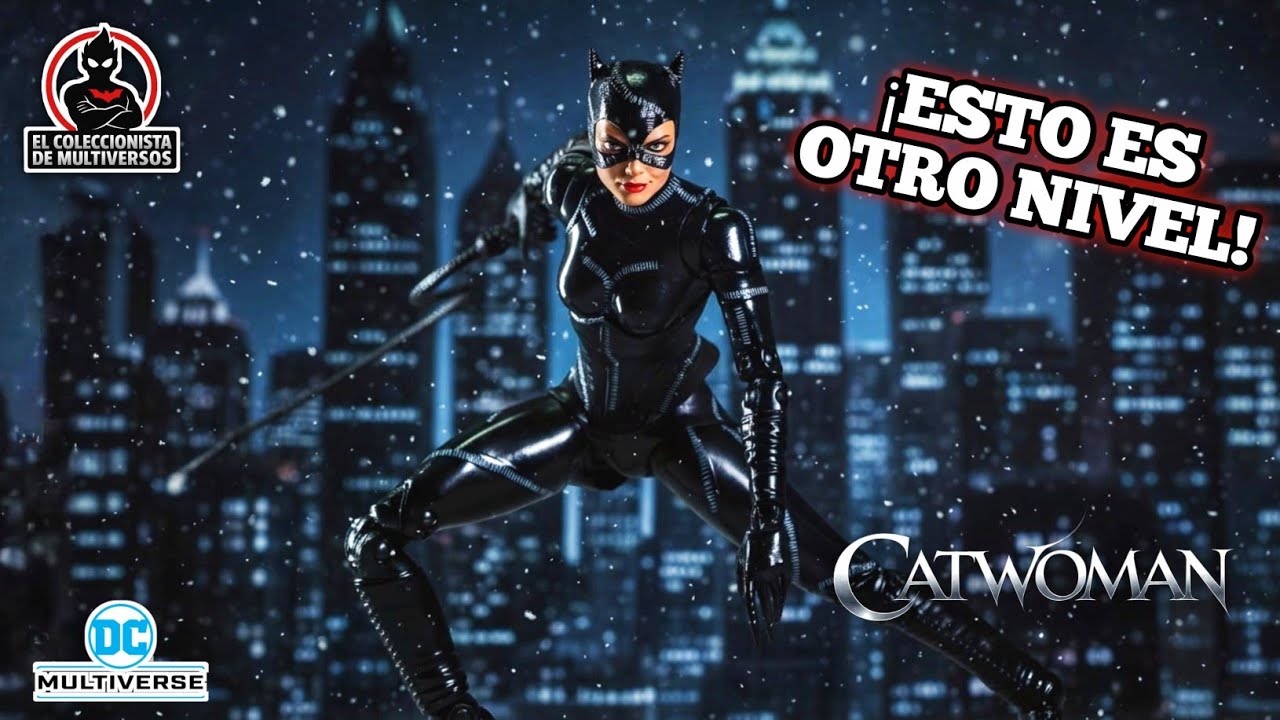 👉 Catwoman Live Action de Todd | Review de la Mejor Figura DC Multiverse 