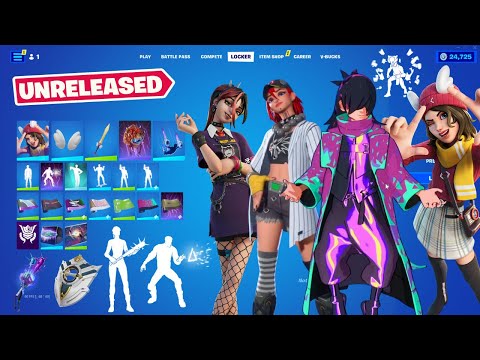 Fortnite All V23.00 Chapter 4 New Leaked Skins, Emotes, and Other Cosmetics