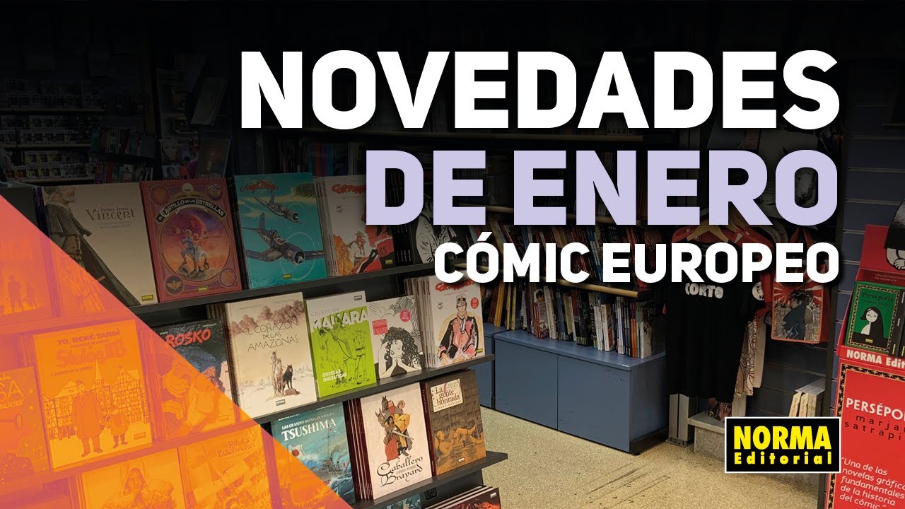 NOVEDADES CÓMIC EUROPEO | ENERO 2025 | NORMA EDITORIAL