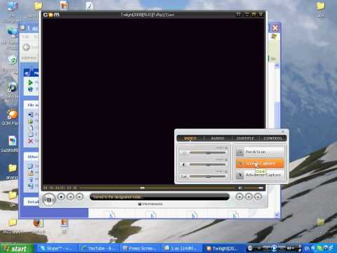 სურათის გადაღება კინოზე გომ პლეიერით