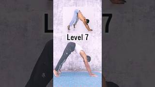 7 Levels of Backbend Challenge | Beginner to Advanced Flow#shorts #shorts #motivation#short #yoga