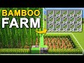 The BEST Flying Machine Bamboo Farm in Minecraft 1.21.4 (Tutorial)