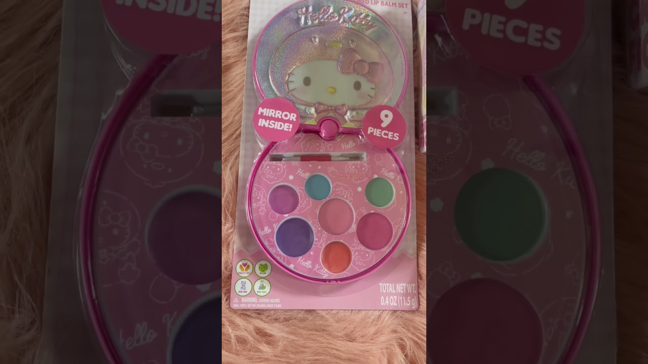Walmart Hello Kitty finds! #walmart #hellokitty #makeup