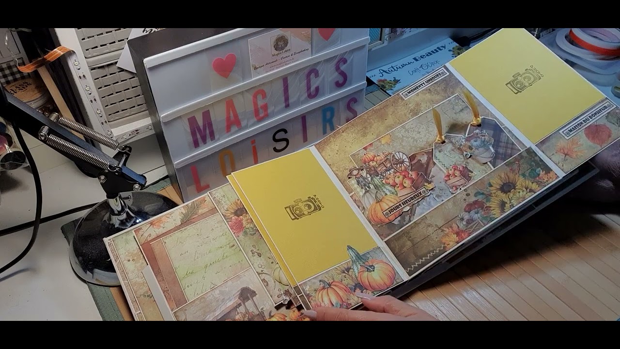 TUTO ALBUM AUTUMN BEAUTY - PRÉSENTATION FINALE