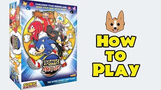 How to Play Sonic Speed Battle Card Game (Action Race - 1st Game)  -  The Game Flames screenshot 4