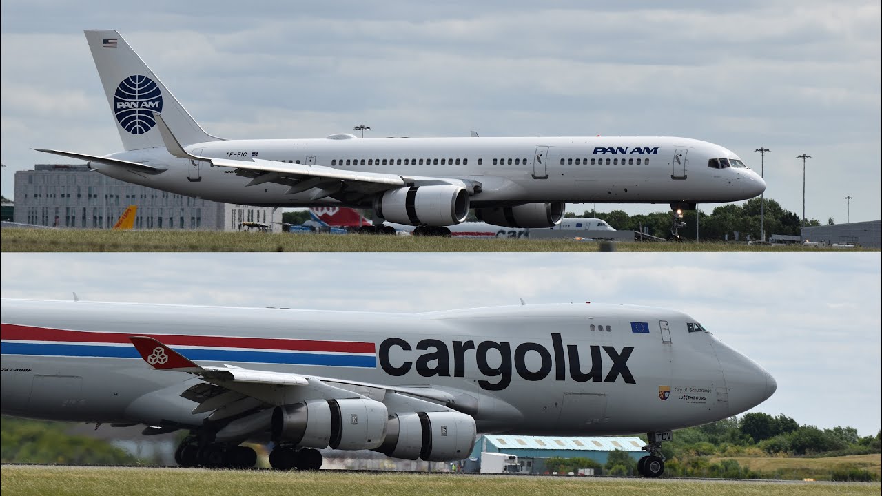Pan Am Returns PAN AM returns! Planespotting at London Stansted 757 and 747 - YouTube