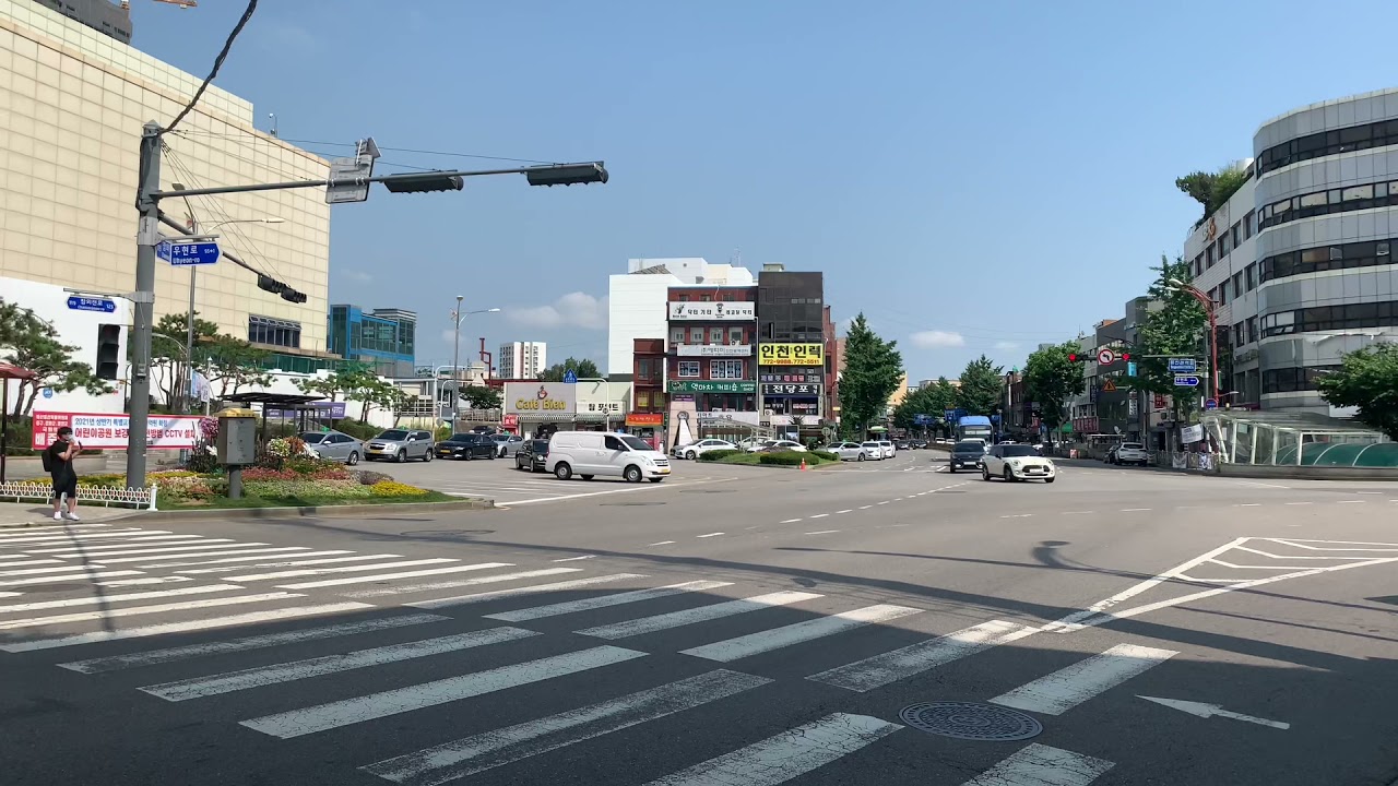 Cinematic City with iPhone XS Max || Dong Incheon Station Around